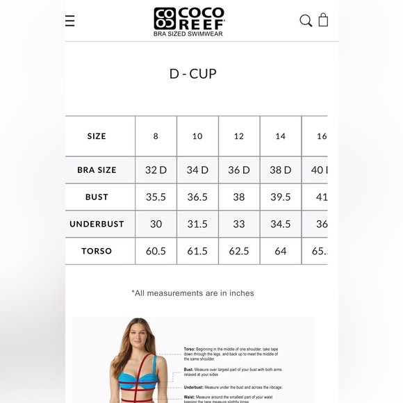 Coco Reef Sunset Red Ruched One Piece Swimsuit with Geometric Design - Picture 3 of 9